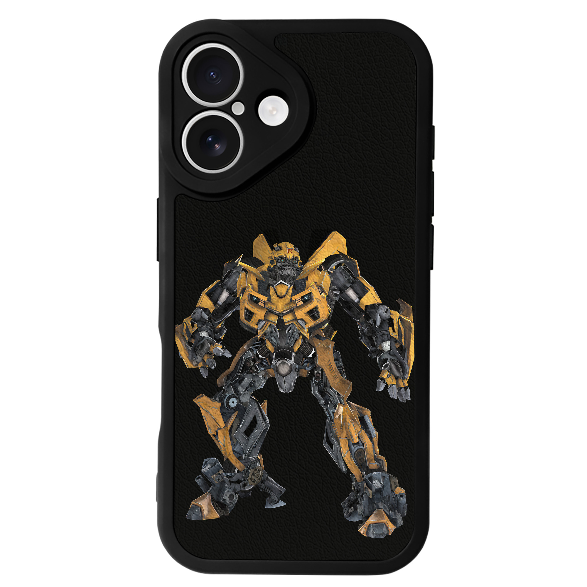 （画像用） Transformers トランスフォーマー 【iPhone 16シリーズ対応】シリコンスマホケース（レザー調） 材質：シリコン